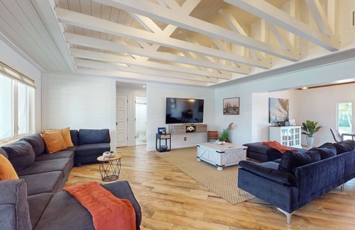 Willoughby Acres Casa | Bright & open home with private pool, fire pit , and private W/D