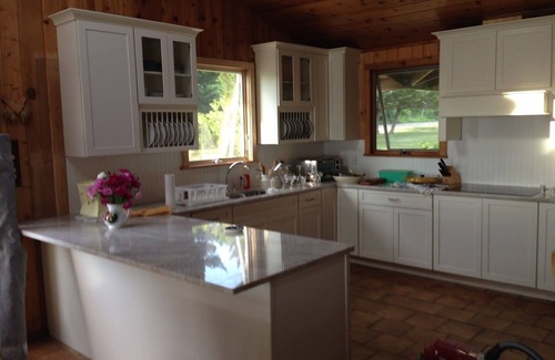 Shorewood Casa | Bright, open waterfront house with gorgeous sunsets and private beach