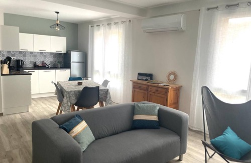 Cabestany Apartamento | Bright & pretty apartment between sea & mountains - beaches 15mn/Perpignan 5mn