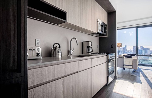 South Loop Apartamento | Bright South Loop Studio w/ Pool, Gym, walk to Grant Park, by Blueground (ID #CHI347)