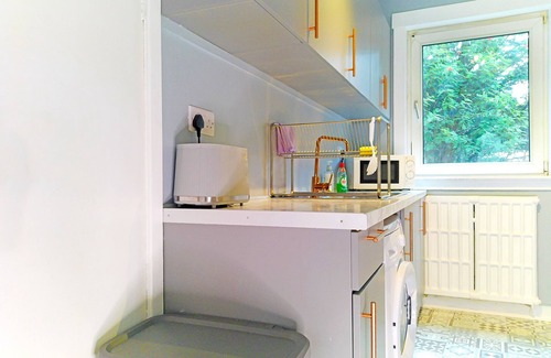 Gorgie Apartamento | Apartamento-Baño compartido-Confortable-Balcón-3 bed free parking