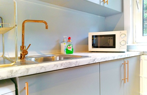Gorgie Apartamento | Apartamento-Baño compartido-Confortable-Balcón-3 bed free parking