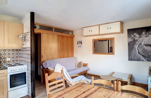 Saint-Jean-dʼAulps Apartamento | BRIGHT STUDIO APARTMENT - SAINT JEAN D'AULPS SKI RESORT - 5 PEOPLE - RELAIS S29