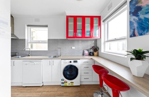 St. Kilda East Apartamento | Apartamento moderno de 1 dormitorio en St Kilda East - Aparcamiento gratuito