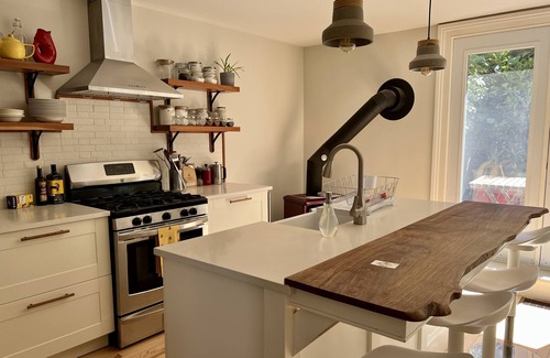 North End Casa | Bright, trendy North-end Victorian two bedroom home with an office