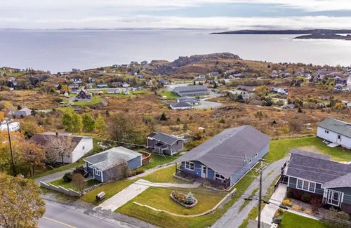 Terra Nova Casa | Bright Upper Island Cove Home/Cathedral Ocean View