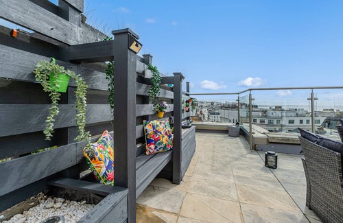 Brighton City Centre Apartamento | Brighton Beach City Penthouse Sea Views Balcony