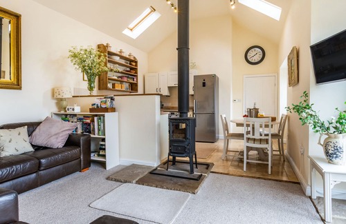 Scawton Cabaña | CASA BROOK, ideal para familias, con chimenea en Brandsby, Ref 8634