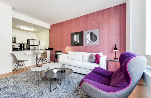 Downtown Brooklyn Apartamento | Brooklyn Heights One Bedroom with Amenitites