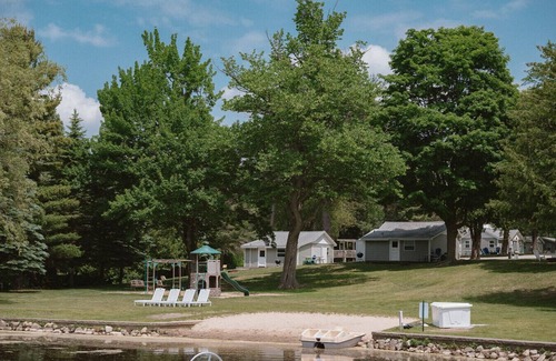 Grawn Casa | Brookside Cottages and Resort Driftwood Cottage