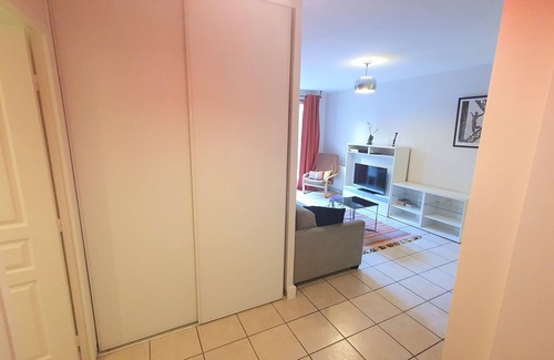 Jules Ferry - Recamier Apartamento | Brotteaux / Quiet T2 47m², Terrace & Private garage