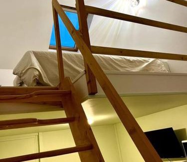 Quartier Saint-Clement - Jardin des Plantes Apartamento | Brouettes 1 : Studio Mezzanine
