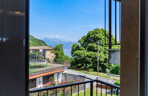 Carcioni Apartamento | Apartamento de Bruna con vistas al lago, jardín, terraza y Wi-Fi