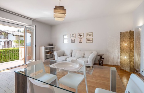 Carcioni Apartamento | Apartamento de Bruna con vistas al lago, jardín, terraza y Wi-Fi