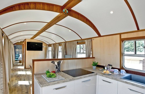 Dawlish Warren Chalet De Esquí | Brunel Boutique Railway Carriage 2