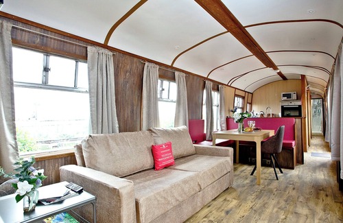 Dawlish Warren Chalet De Esquí | Brunel Boutique Railway Carriage 3