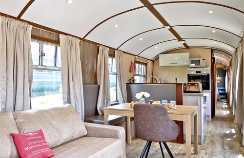 Dawlish Warren Chalet De Esquí | Brunel Boutique Railway Carriage 4
