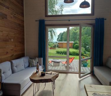 Brodnica Gorna Casa | Brzozowisko - domek z balią na Kaszubach