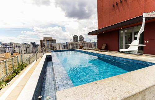Santo Amaro Apartamento | BU1104 - Brooklin | 400m do metrô| Consulado