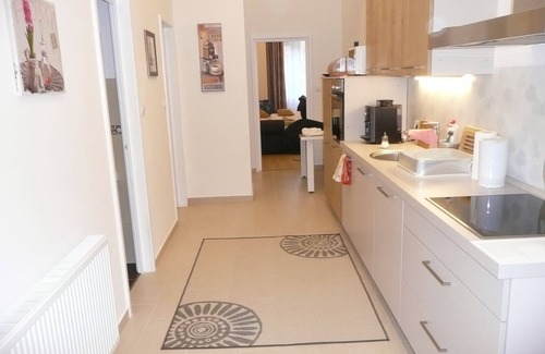 Nepszinhaz negyed Apartamento | Budapest City Apartamentos para Grupos