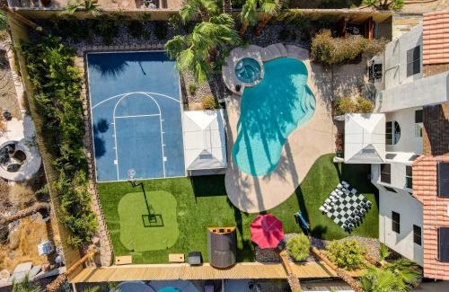 Green Valley North Casa | Buddha Play Modern with Pool & Spa Sauna Near Vegas strip