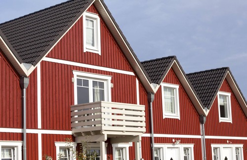 Dagebuell Apartamento | Bude 2 directly on the dike in Dagebüll for 2 persons