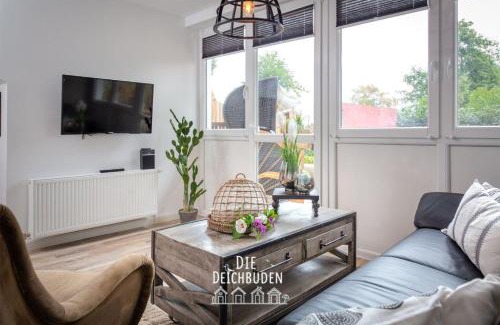 Busumer Deichhausen Apartamento | Bude-4