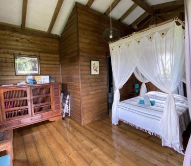 Le Morne-Rouge Chalet De Esquí | Bungalow à flanc de montagne