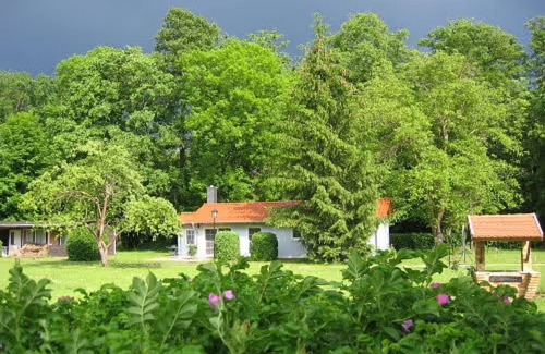 Oberhavel Casa | Bungalow 'Am Haussee' con vistas al lago, terraza privada y Wi-Fi