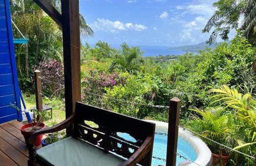 Le Carbet Apartamento | Bungalow avec vue dans lieu calme