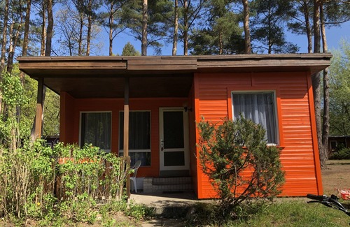 Rheinsberg Casa | Bungalow 'B 5' con terraza privada y Wi-Fi