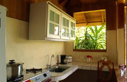 Bahía Drake Casa | Bungalow Casa Bosque, con balcón y vista al mar