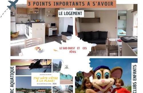 Gastes Casa | Bungalow confort Gastes + Piscine