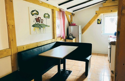 Reinhardtsdorf-Schoena Casa | Bungalow en una zona tranquila del bosque justo en la ruta de senderismo