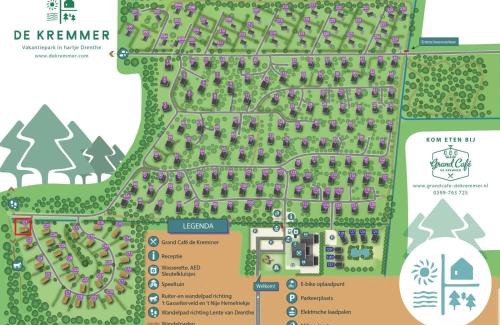 Gasselte Casa | Bungalow Het Uilennest | 6 personen - Vakantiepark De Kremmer