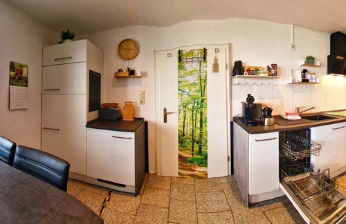 Berlar Casa | Bungalow 'Ferienwohnung Traumblick' con vistas a la montaña, terraza privada y Wi-Fi