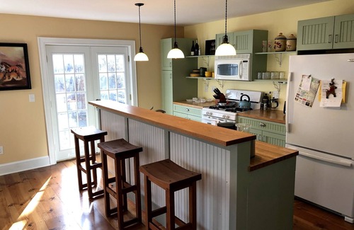 Oakdale Casa | Bungalow Hudson - cozy 3 BR house with huge garden - steps from Warren Street!