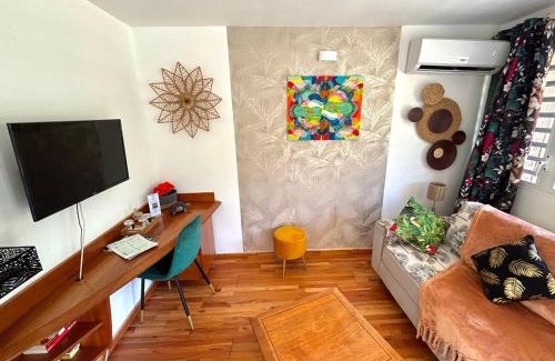 Grand-Bourg Complejo | Bungalow La Kawannaise - Piscine, Terrasse, Plage