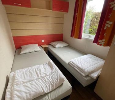 Boofzheim Casa | Bungalow N52 - 6 personnes au calme - Camping Le Ried Boofzheim