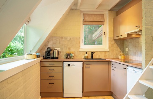 Rekem Casa | Bungalow with garden and pellet stove