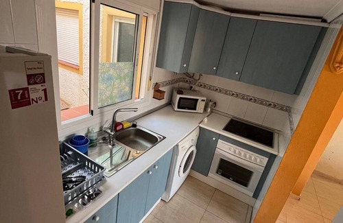 Gran Alacant Casa | Bungalow con piscina, patio privado de 17m2 y terraza (Playa del Carabassi)