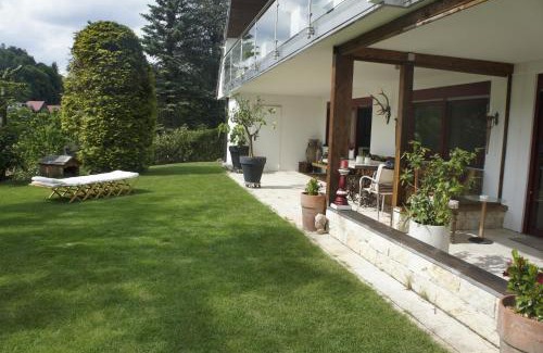 Gammelsbach Apartamento | Burg Freienstein Blick 4 Sterne mit Sauna