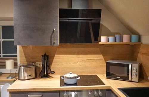 Krummhoern Apartamento | Burghaus 3 - Beautiful 1-room apartment in a rural location!
