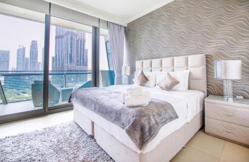 Downtown Dubai Apartamento | Burj Vista 08 3BR Burj & Fountain View