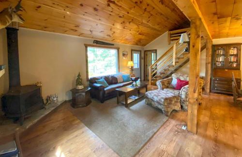 Hayward Casa | Burns Lake Cabin with Dock, Fire Pit, Rowboat and More