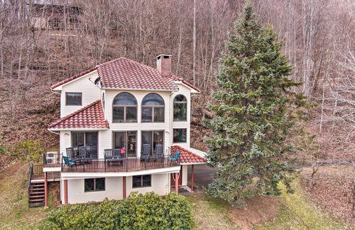 Burnsville Cabaña | Burnsville Home w/ Deck & Panoramic Mountain Views