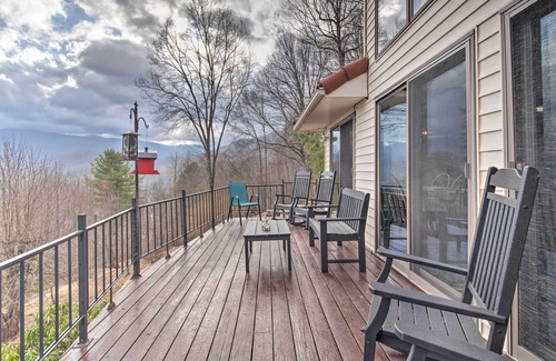 Burnsville Cabaña | Burnsville Home w/ Deck & Panoramic Mountain Views