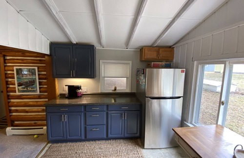Indian River Cabaña | Burt Lake waterfront - huge dock, fire pit and incredible views
