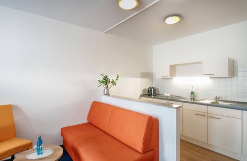 Suedvorstadt Apartamento | Habitación individual de negocios, baño, WC - ACHAT Comfort Dresden