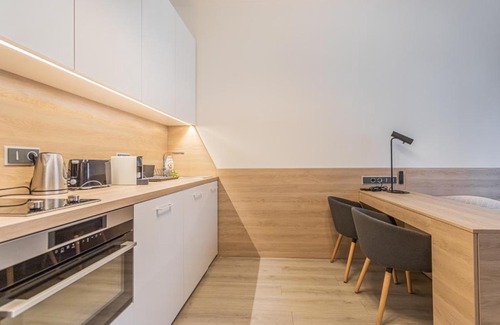 Andel Apartamento | Business Studio Andel, 10 min to Centre, NETFLIX, Paid Parking